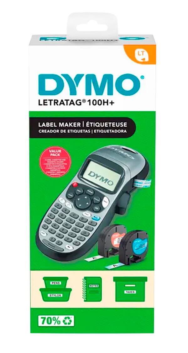 Dymo LetraTag 100H + 2-Line Personal Label Maker 087107